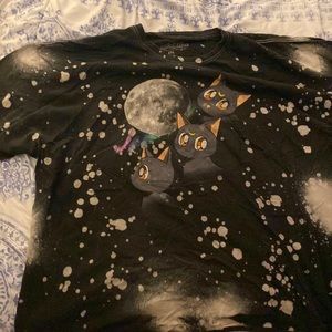 Hot Topic Sailor Moon Luna T-Shirt